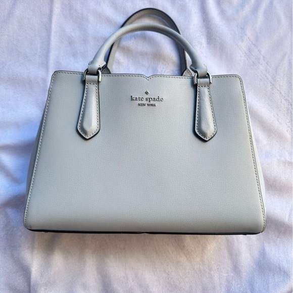 Kate Spade Light Gray/Periwinkle Satchel - Picture 1 of 5